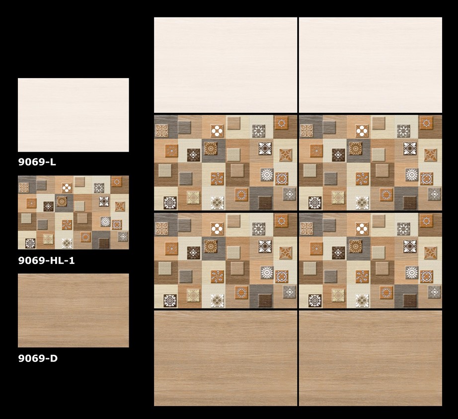 Top Quality Ordinary Ceramic Wall Tiles 20x30 CM for Bathroom Bedroom and Living Room Decoration From India