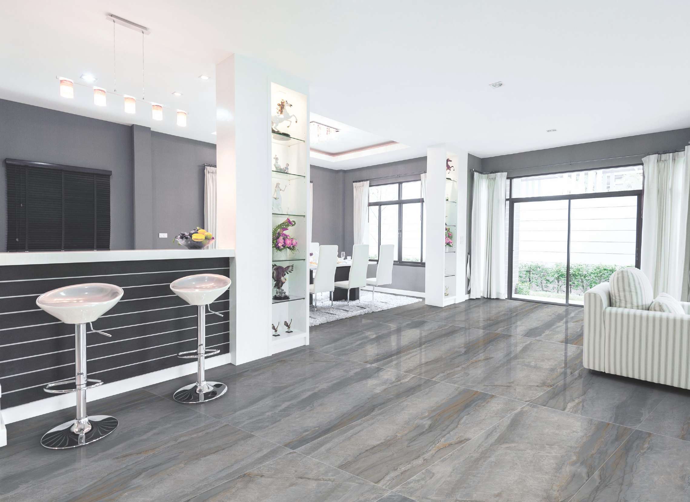 China Porcelanato Tiles Floor Ceramic Porcelain Tiles 60x120cm Floor Tile for Indoors
