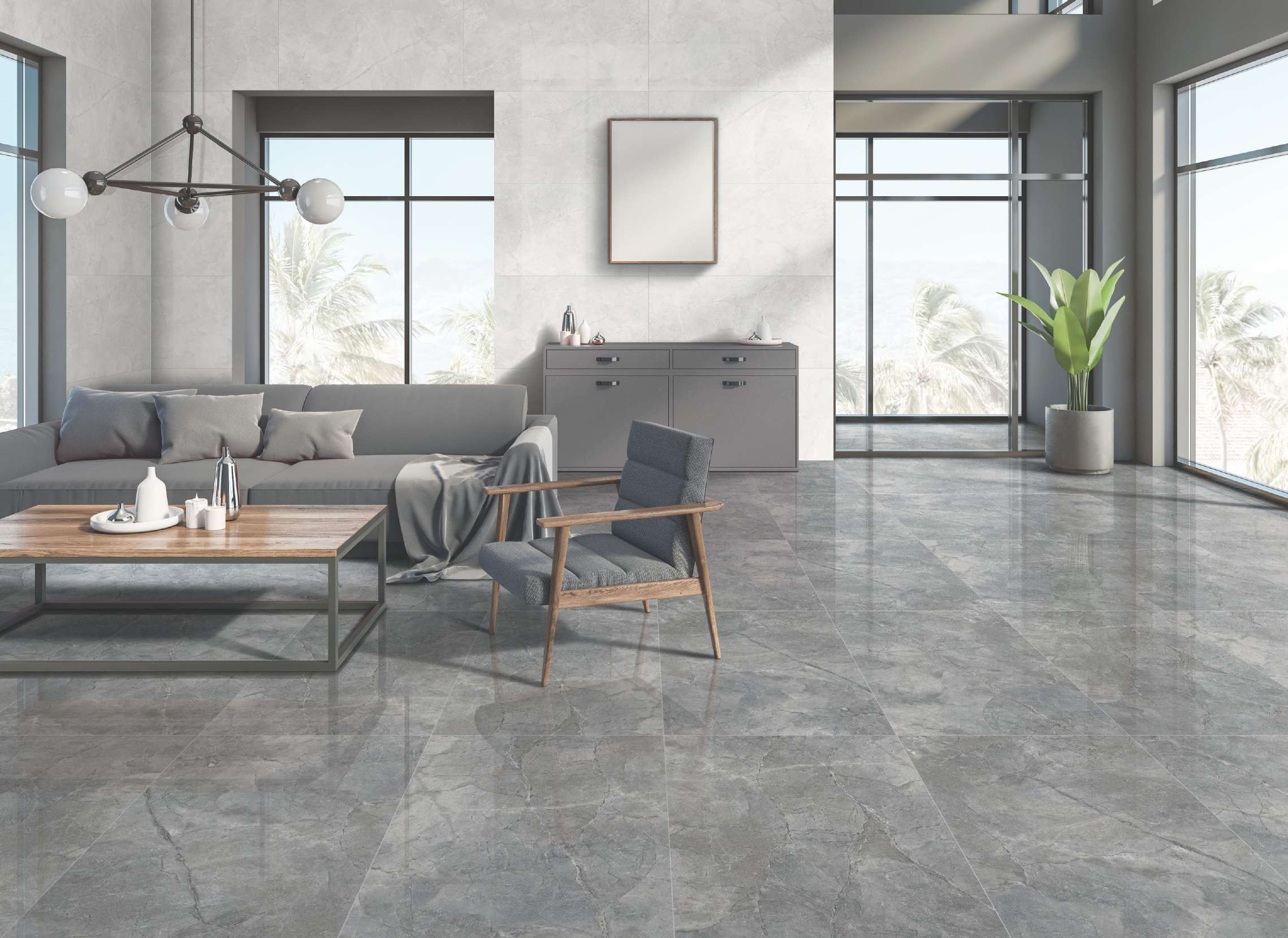 Flooring Marble Look Porcelain Tiles 60x120 Wholesale Polished Glazed Ceramic Interior Tiles Room Stone Imitation Texture Glossy