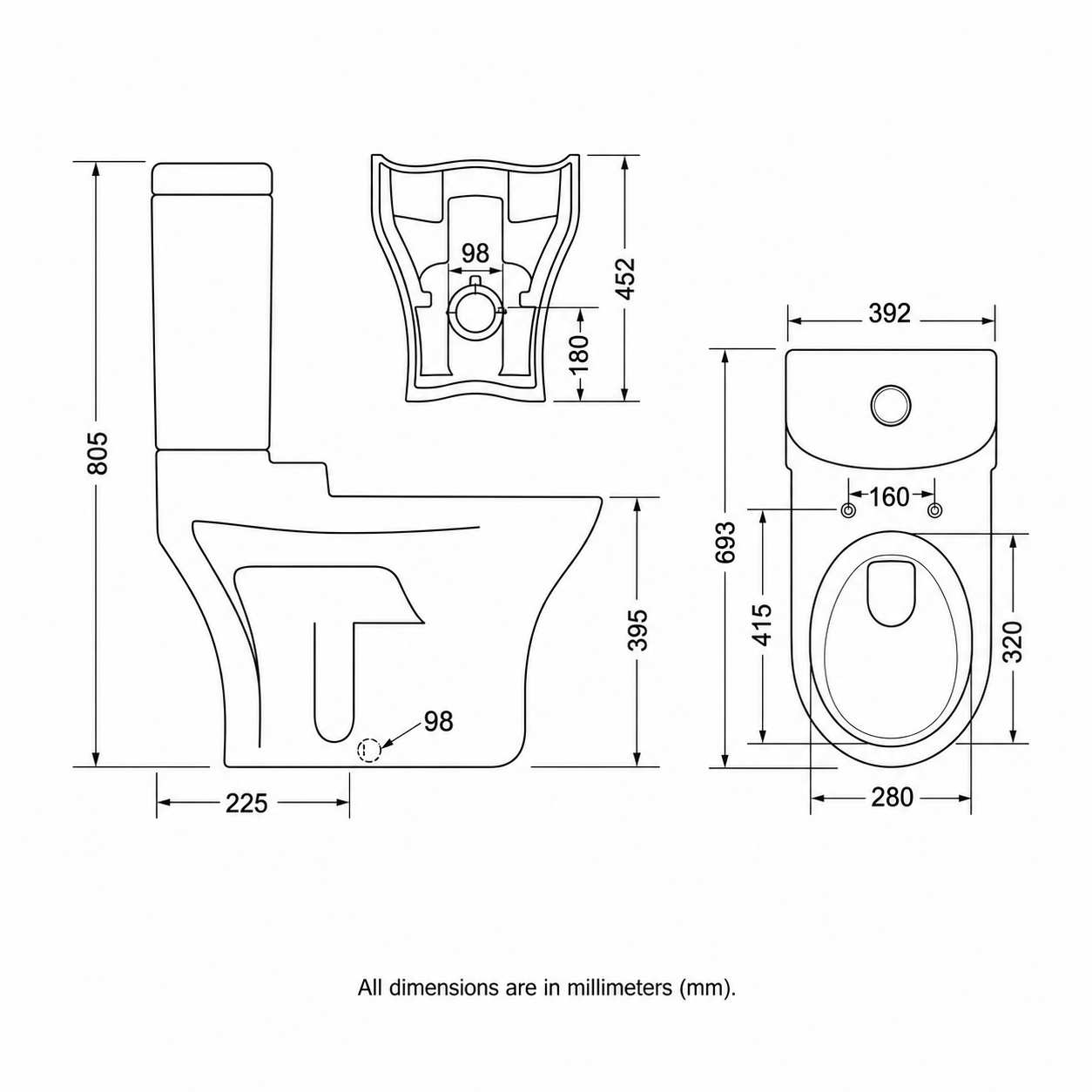 Chinese One Piece Toilet Bowl Price, With Matching Washbasin With Pedestal