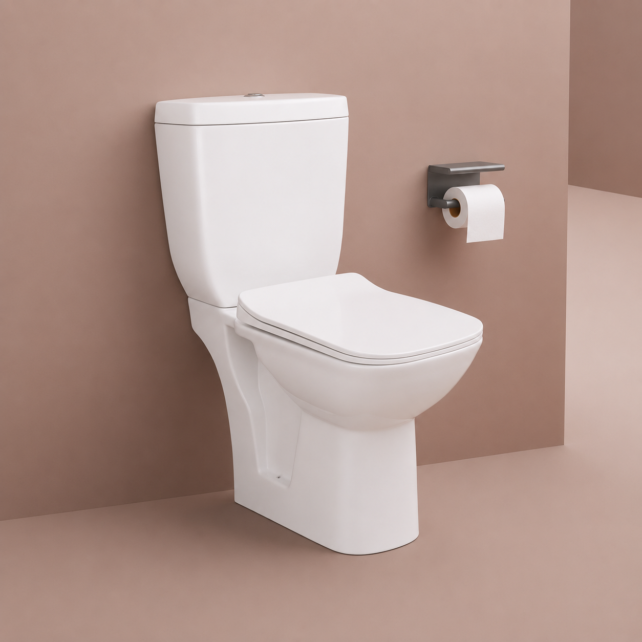 Washdown Toilet Ceramic Women Wc Toilet Two Piece