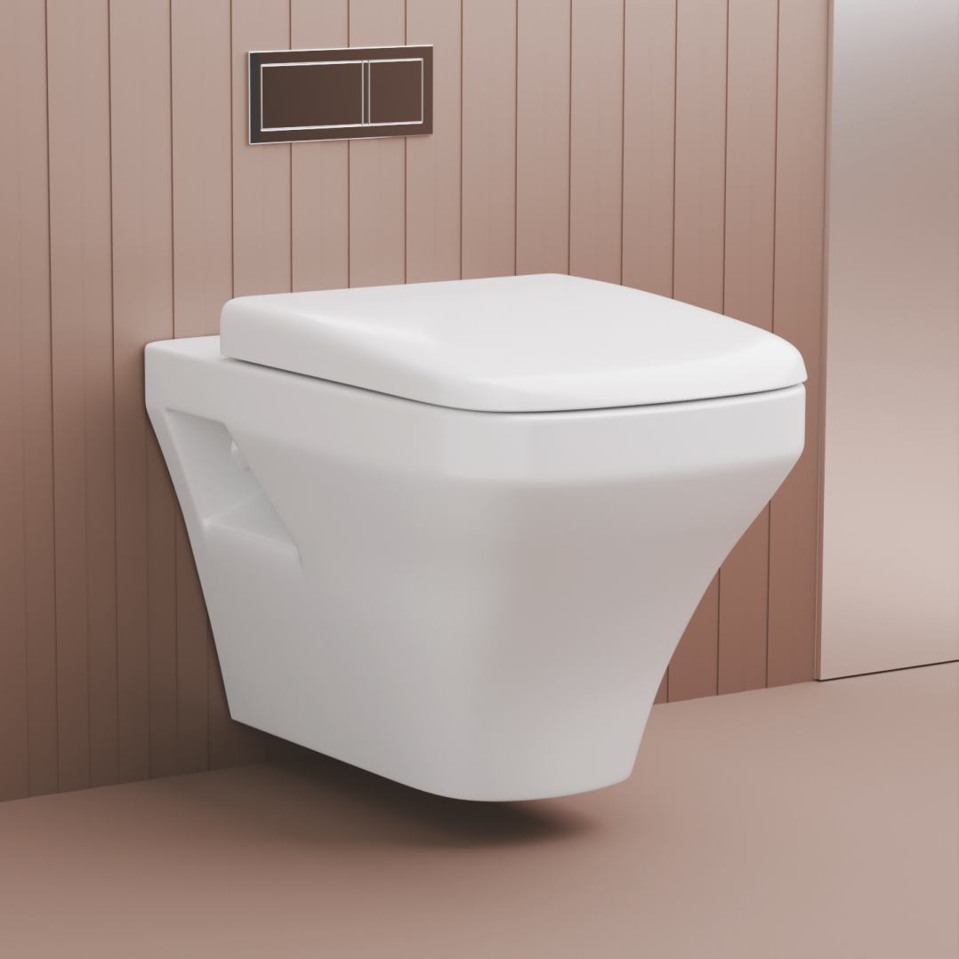 Luxury New Design Wall Hung Toilet Functional and Elegant Wall-mounted Toilet for Hotel Bathroom